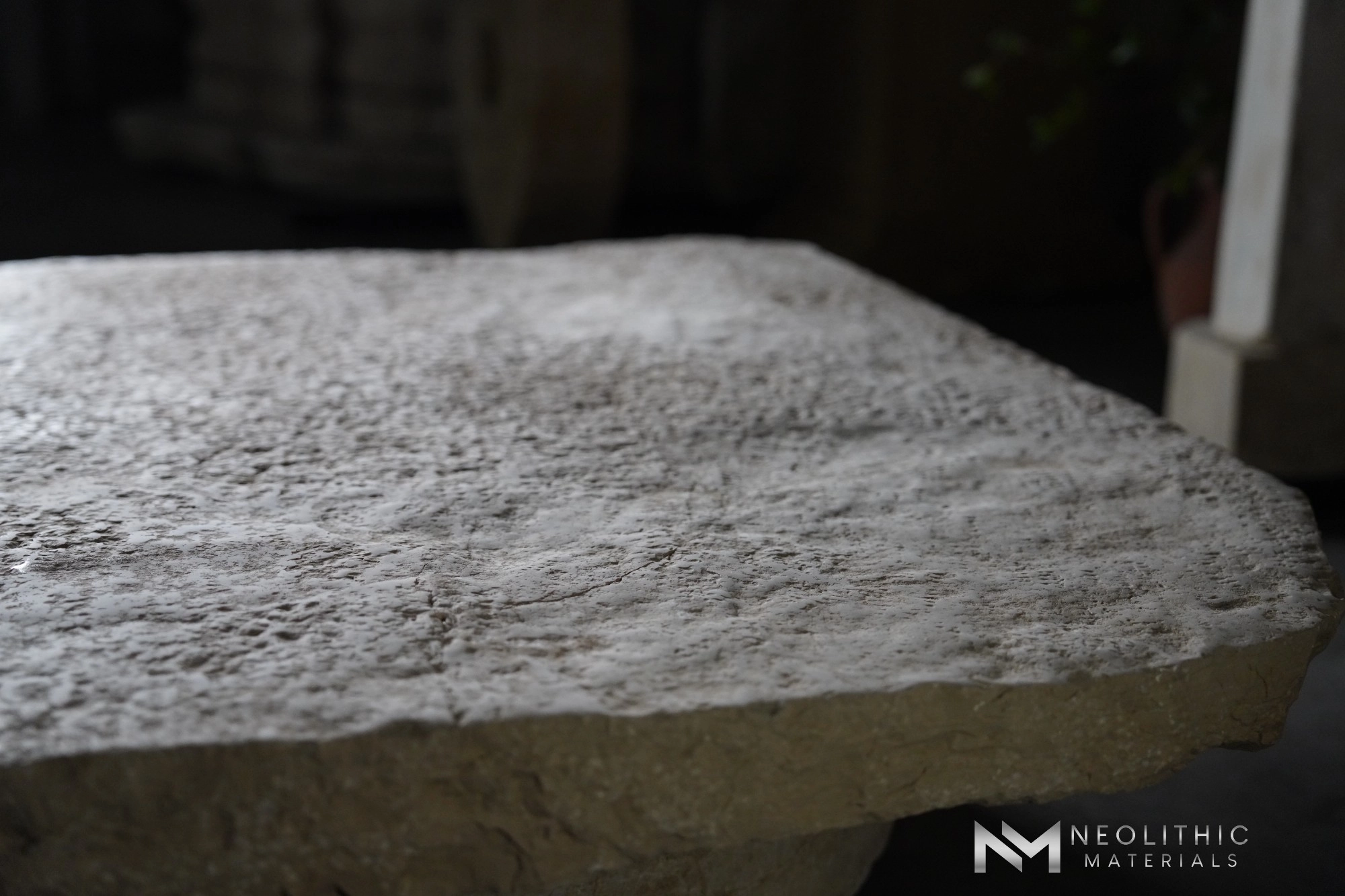Antique Italian Limestone Table Top - Image 7